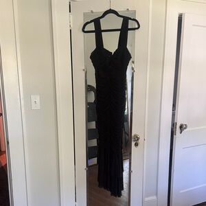 Hello Molly Black Party Pal Midi Dress